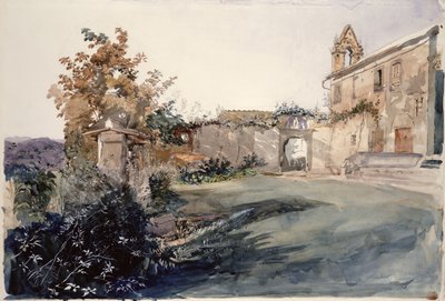 Garten in San Miniato von John Ruskin